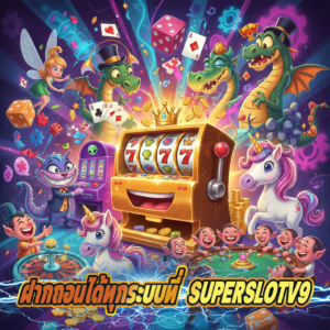 superslotv9 เว็บสล็อตออนไลน์ครบวงจร เล่นง่าย โบนัสจัดเต็ม อัปเดตเกมใหม่ทุกวัน